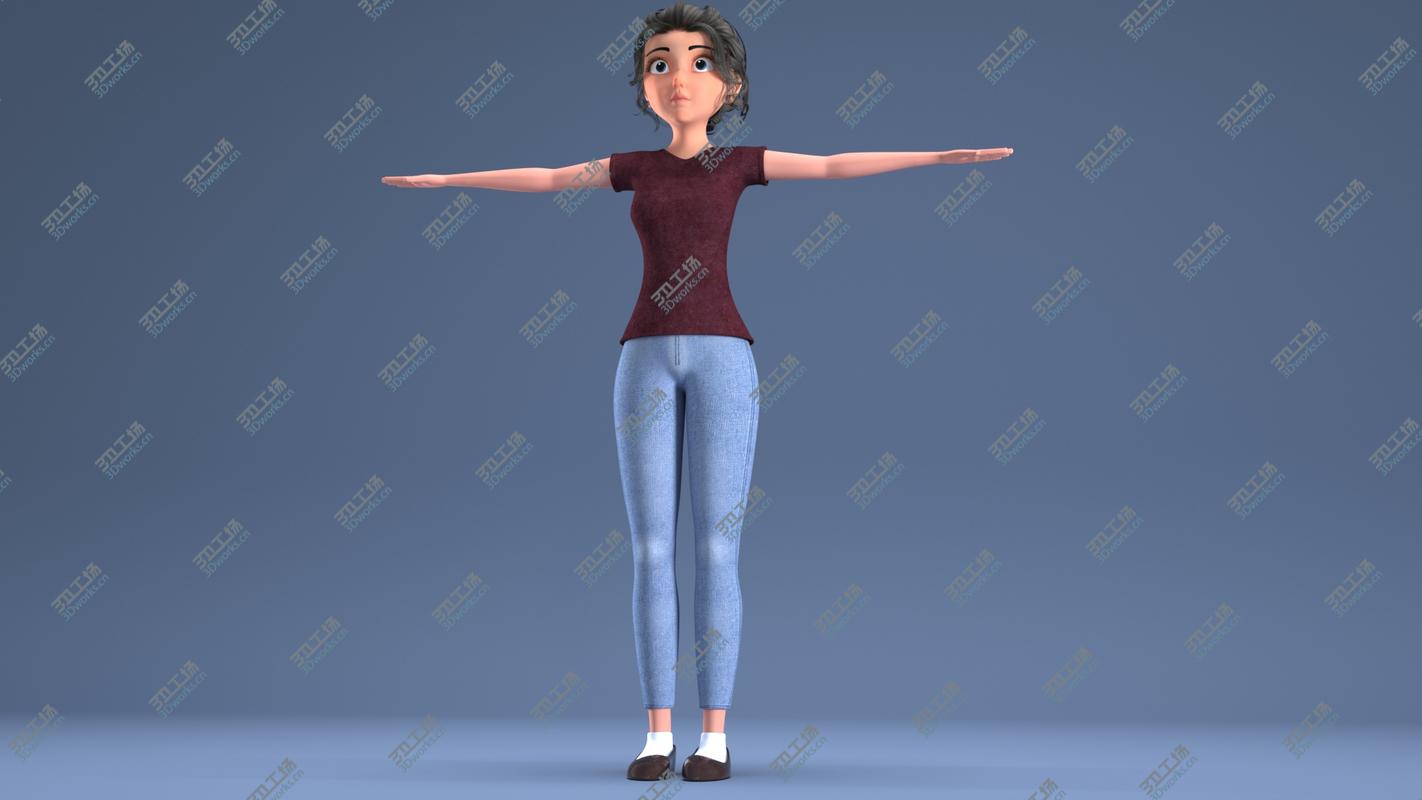 images/goods_img/202104021/3D CARTOON WOMAN - MOM RIGGED/2.jpg
